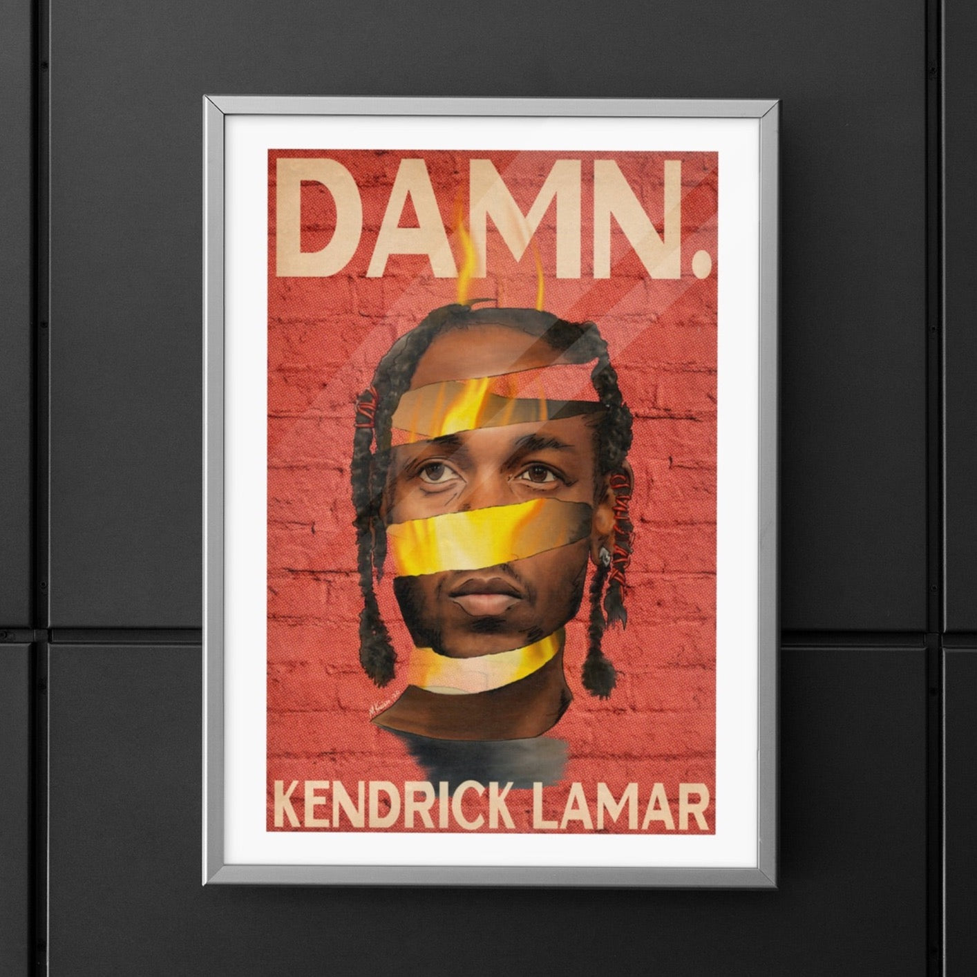 Kendrick Lamar Poster - Damn Poster