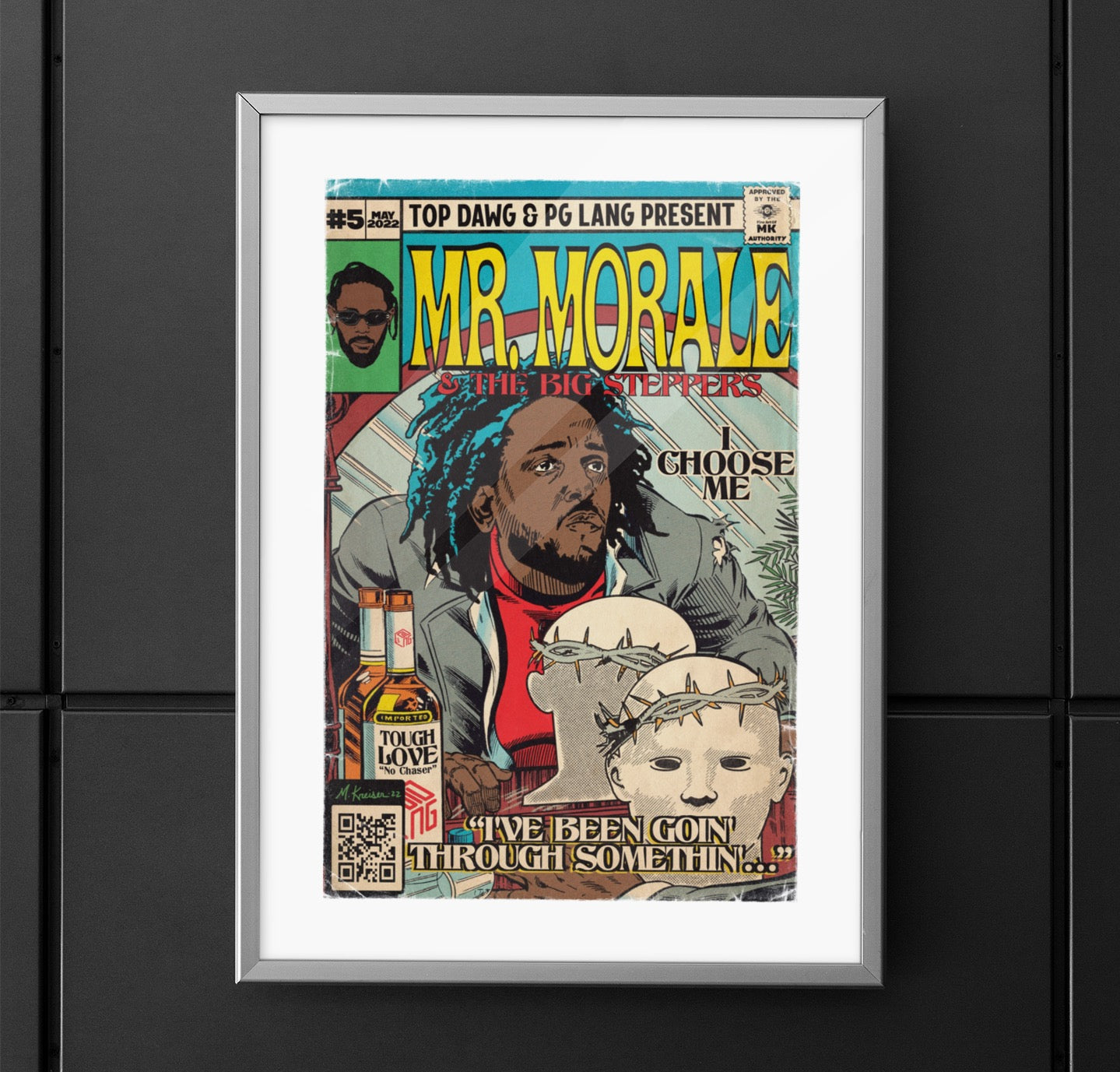 Kendrick Lamar Mr. Morale & The Big Steppers Poster – Kendrick Lamar  Merchandise - Mr Morale & the Big Steppers