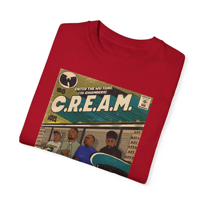 Wu-Tang Clan - C.R.E.A.M - Unisex Comfort Colors T-shirt