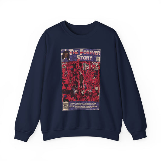 JID- The Forever Story -  Unisex Heavy Blend™ Crewneck Sweatshirt