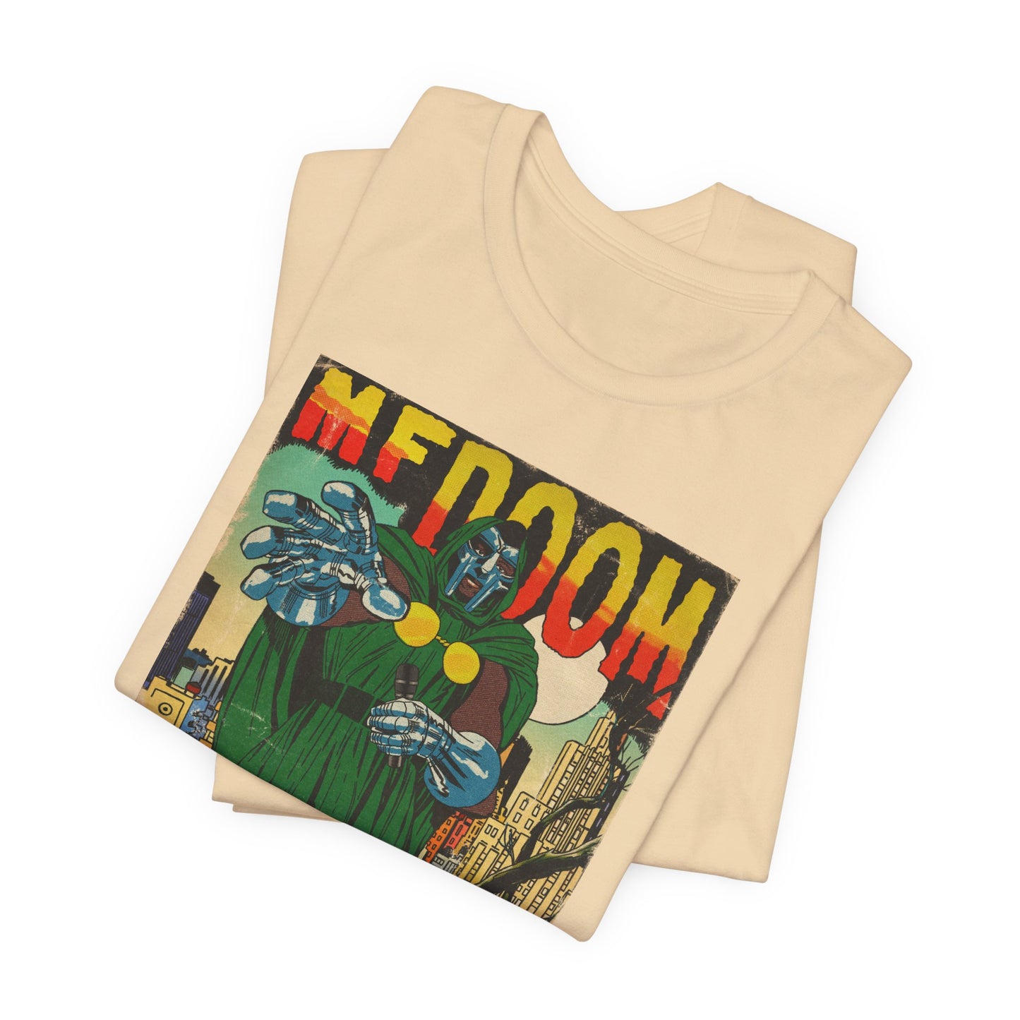 MF DOOM - Comic Book Art - Unisex Jersey T-Shirt