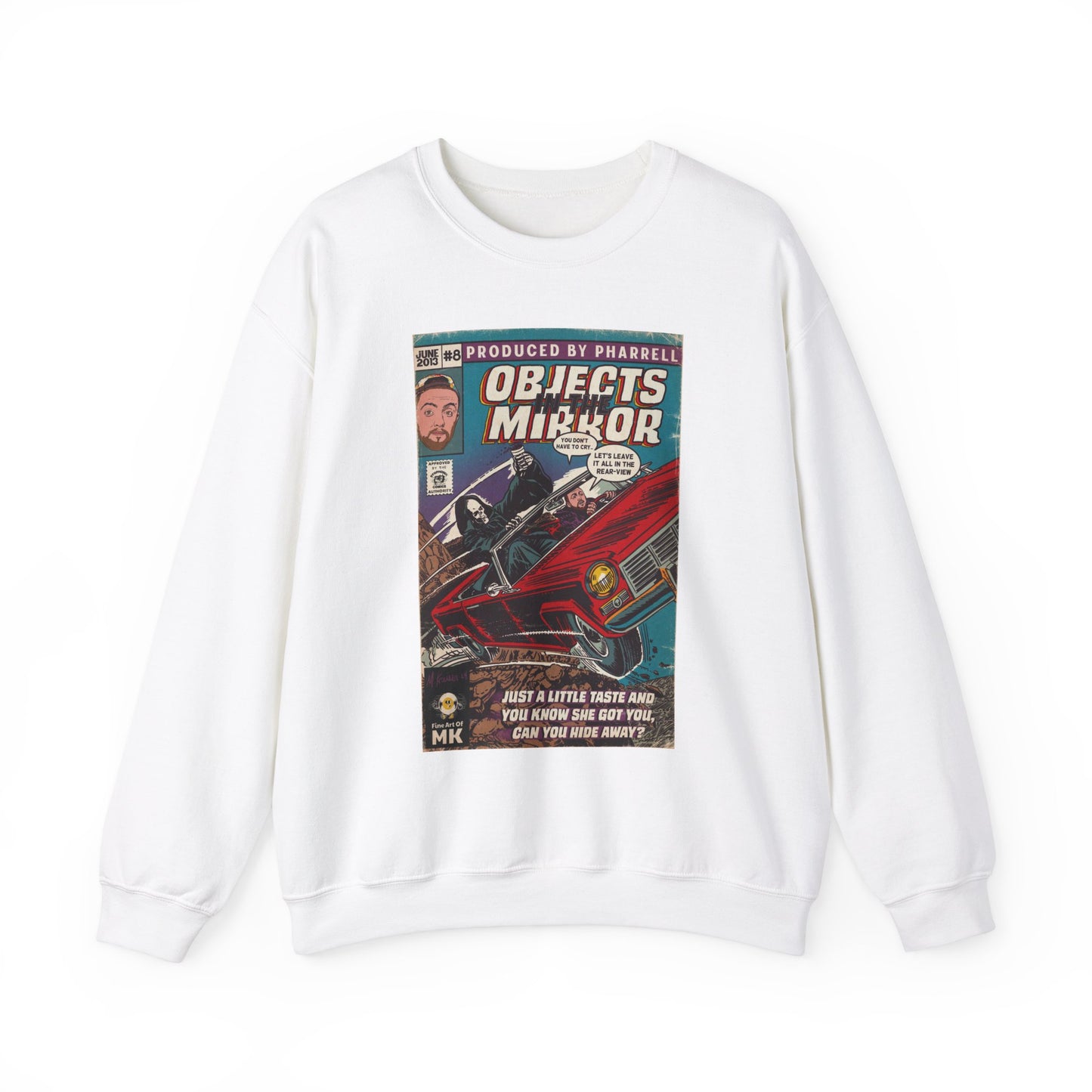 Objects in the Mirror - Unisex Heavy Blend™ Crewneck Sweatshirt