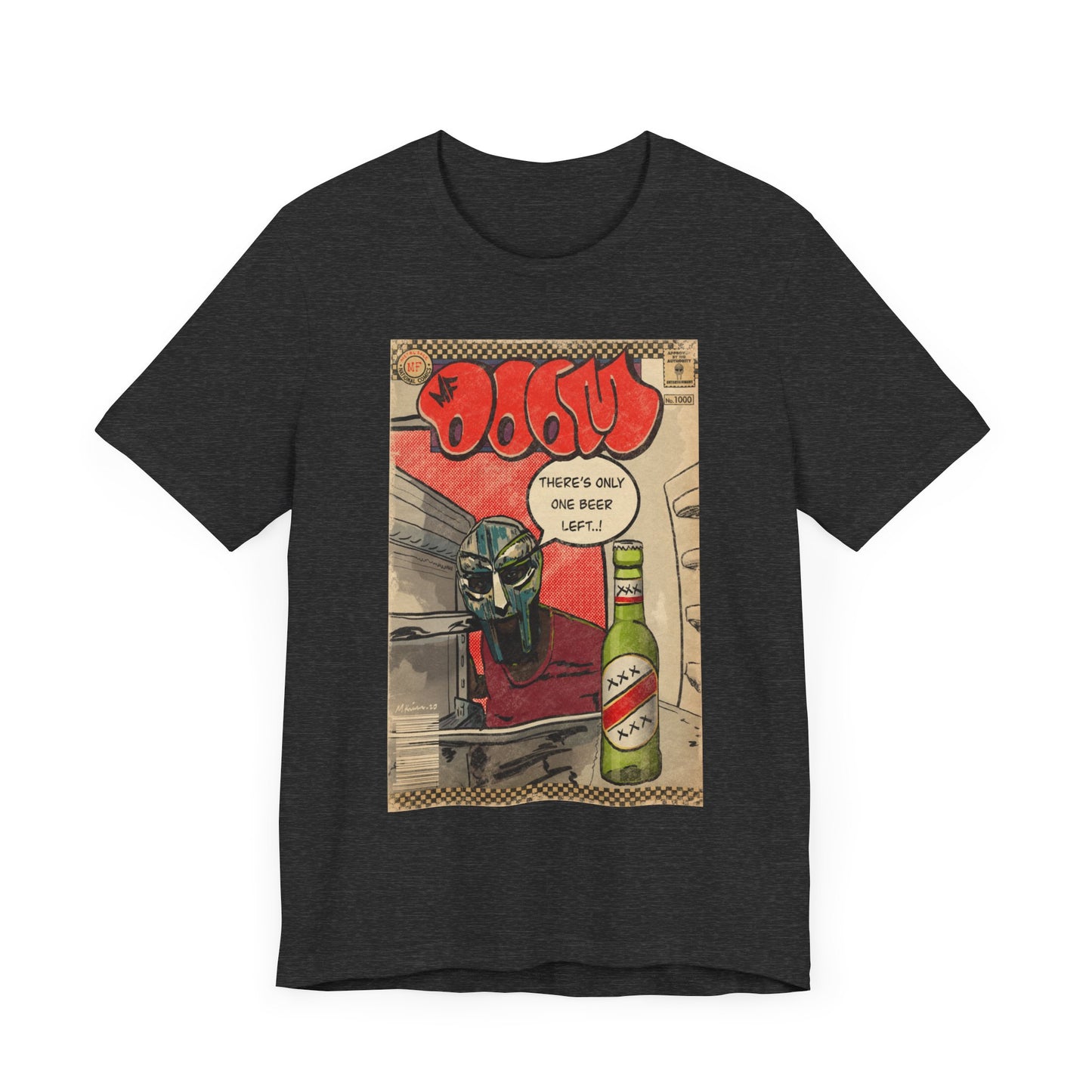 MF DOOM - One Beer- Unisex Jersey T-Shirt