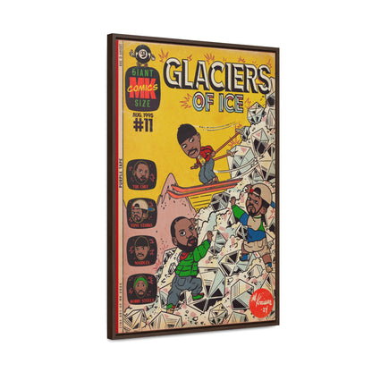 Rae, Ghost, Masta - Glaciers of Ice - Wu - Gallery Canvas Wraps, Vertical Frame