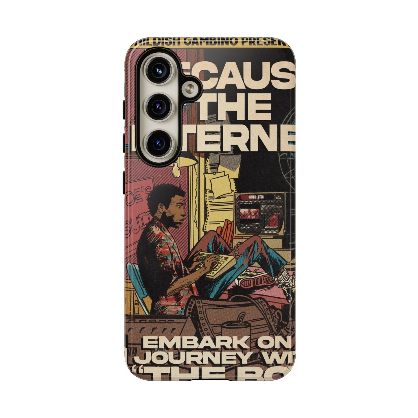 Childish Gambino- Because The Internet - Tough Phone Cases