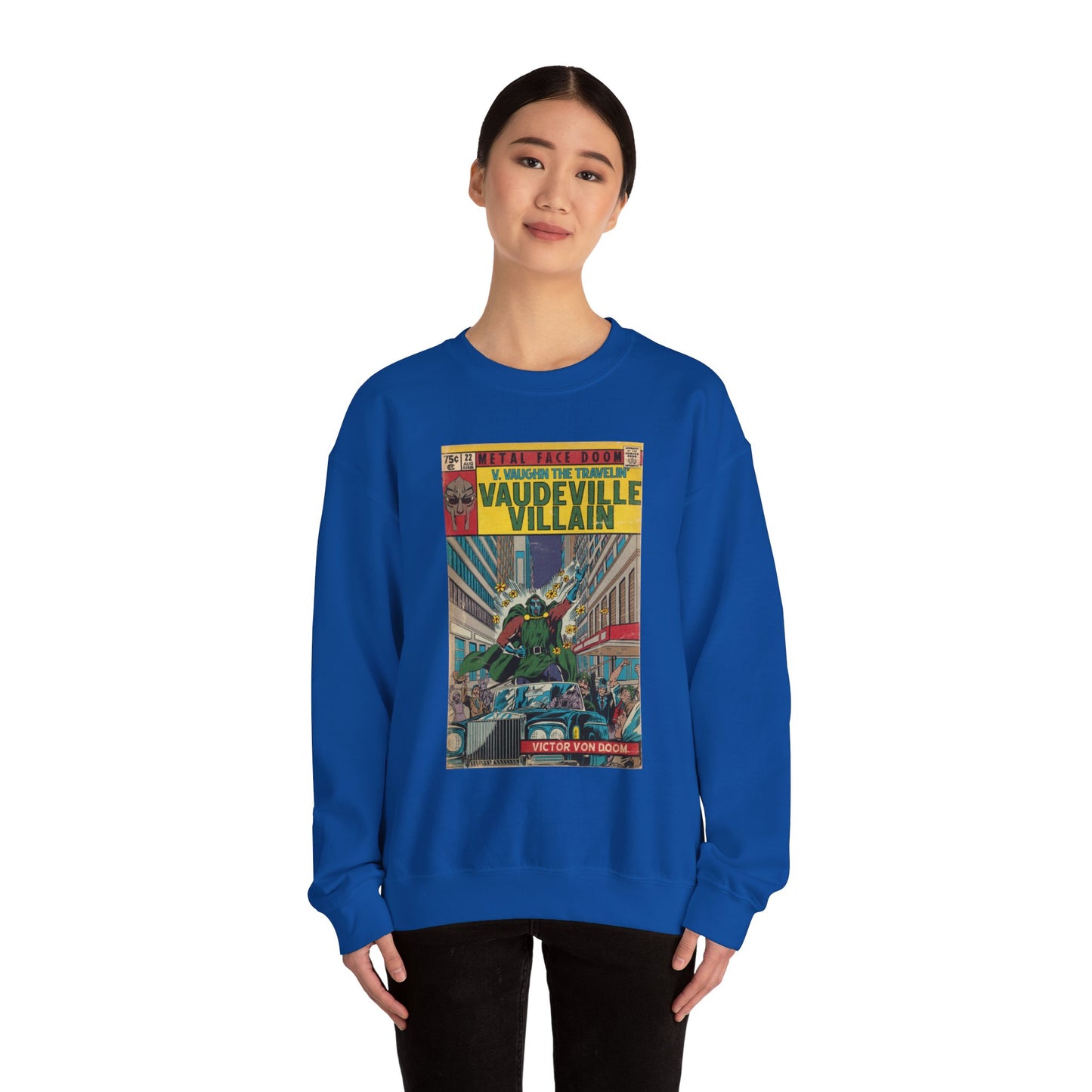 MF DOOM - Vaudeville Villian - Unisex Heavy Blend™ Crewneck Sweatshirt