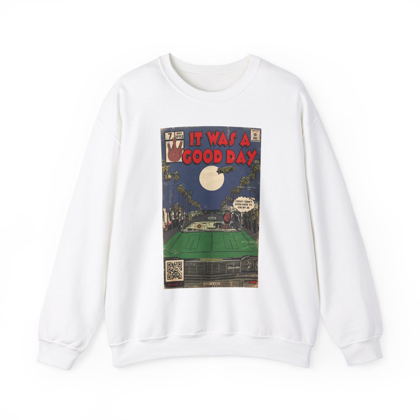 Ice Cube - It Was a Good Day - Unisex Heavy Blend™ Crewneck Sweatshirt