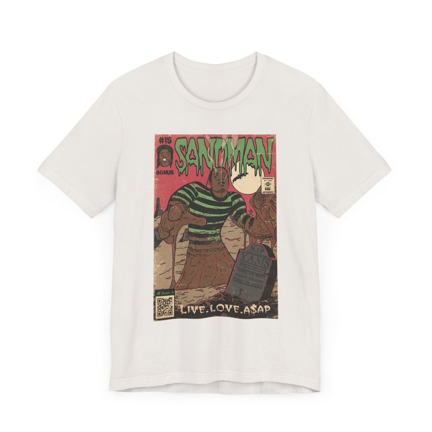 ASAP Rocky- Sandman - Unisex Jersey Short Sleeve Tee