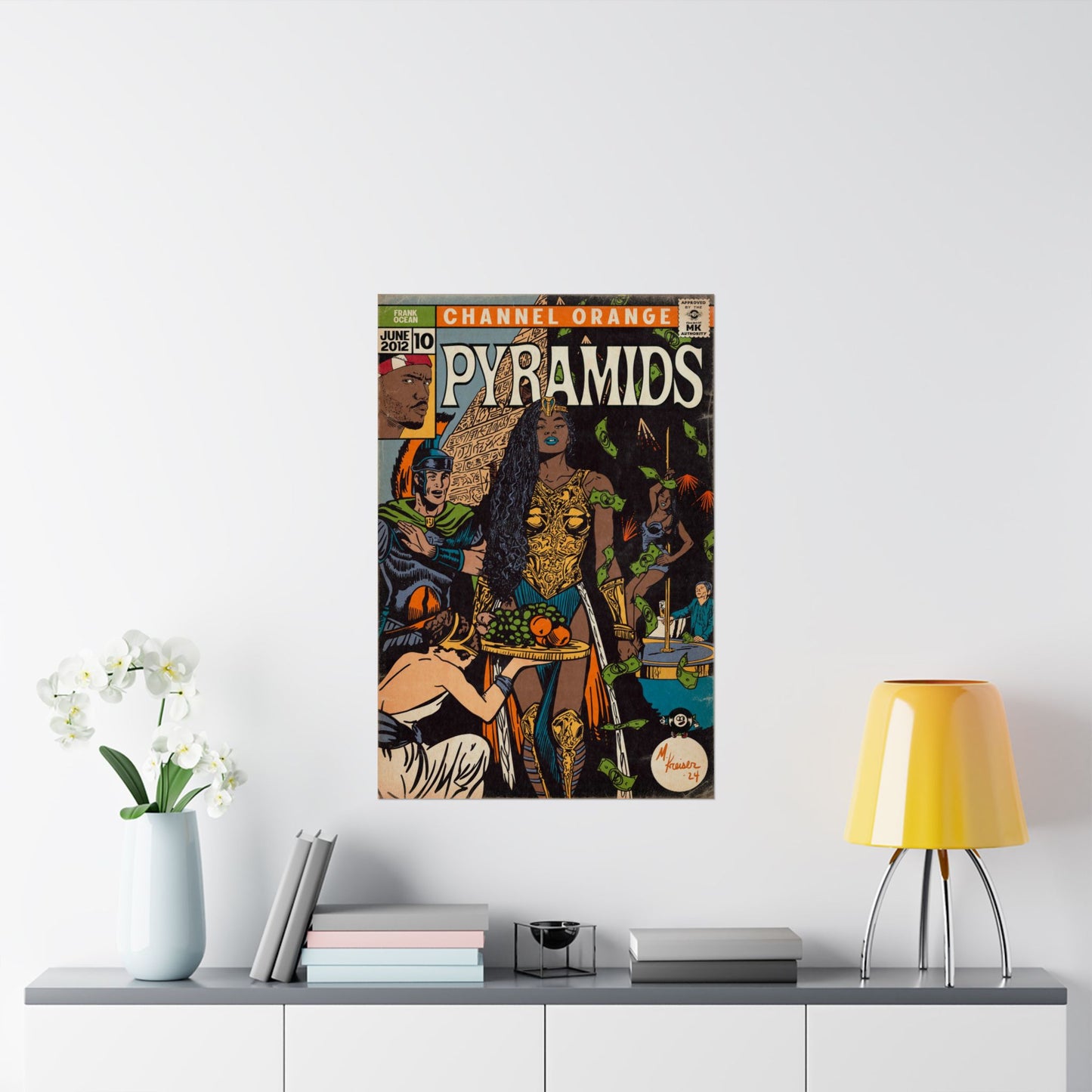 Frank Ocean - Pyramids - Matte Vertical Poster