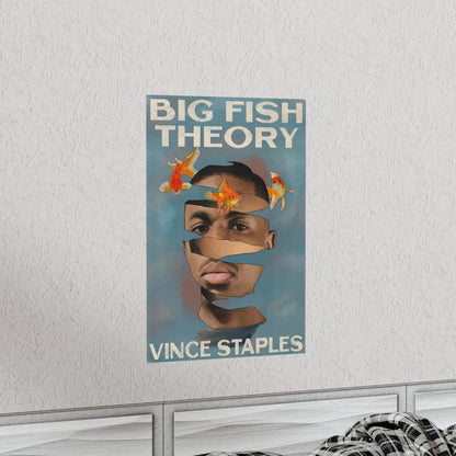 Vince Staples - Big Fish Theory - Surreal- Vertical Matte Poster