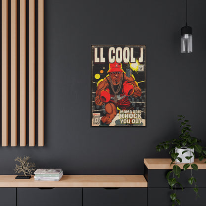 LL Cool J - Mama Said Knock You Out - Gallery Canvas Wraps, Vertical Frame