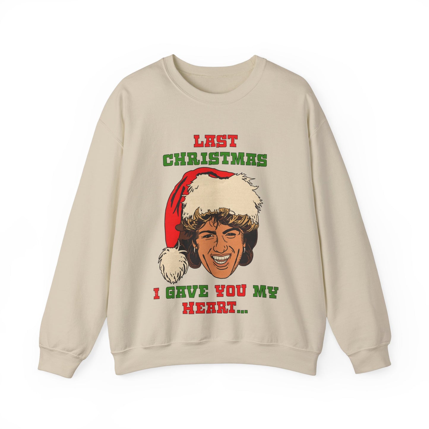 WHAM - George Michael - Last Christmas- Unisex Heavy Blend™ Crewneck Sweatshirt