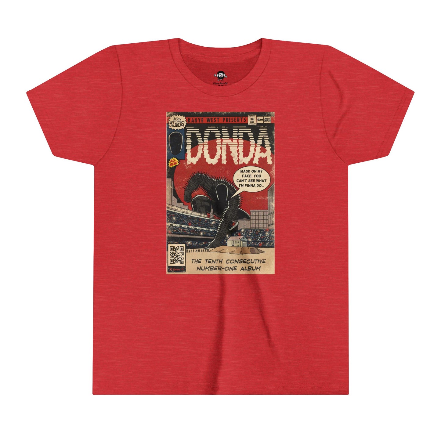 KIDS - Kanye West - Donda -  Youth Short Sleeve Tee