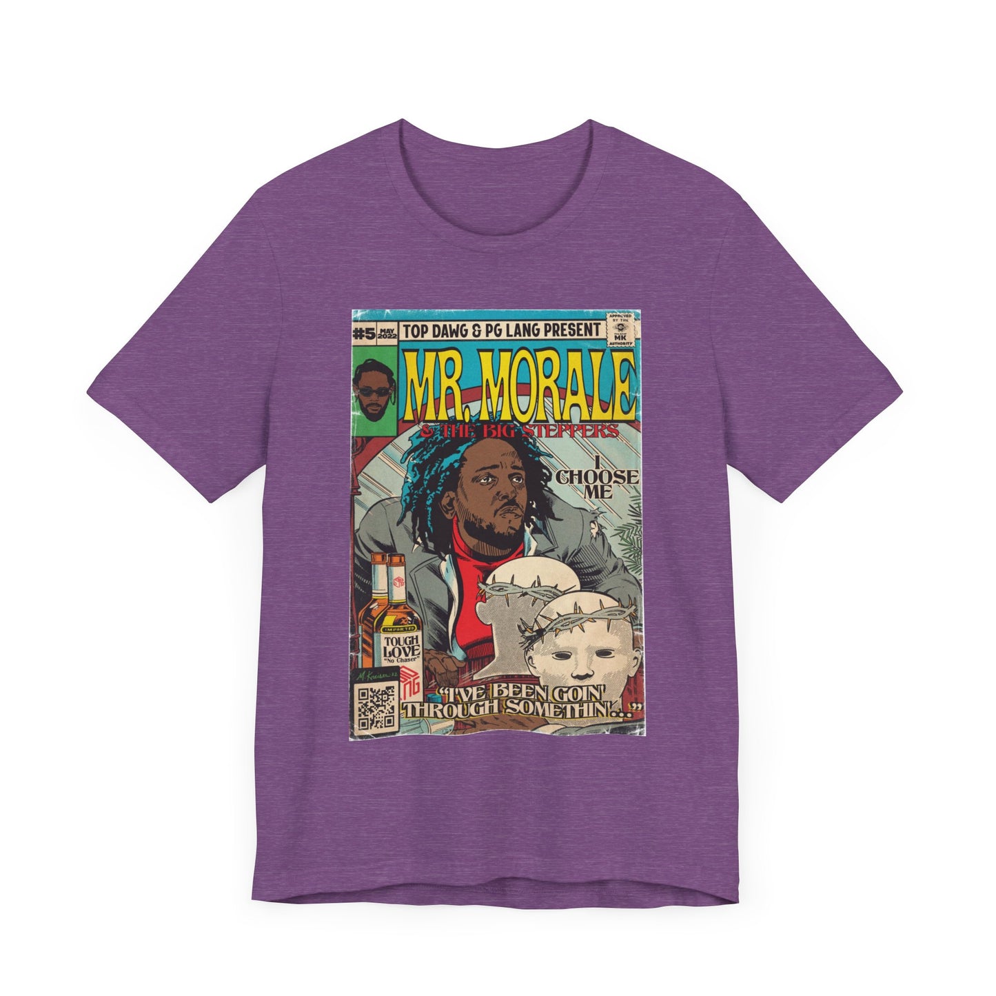 Kendrick Lamar- Mr. Morale & The Big Steppers- Unisex Jersey Short Sleeve Tee