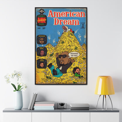 Jeezy, Cole & Kendrick - American Dream - Gallery Canvas Wraps, Vertical Frame