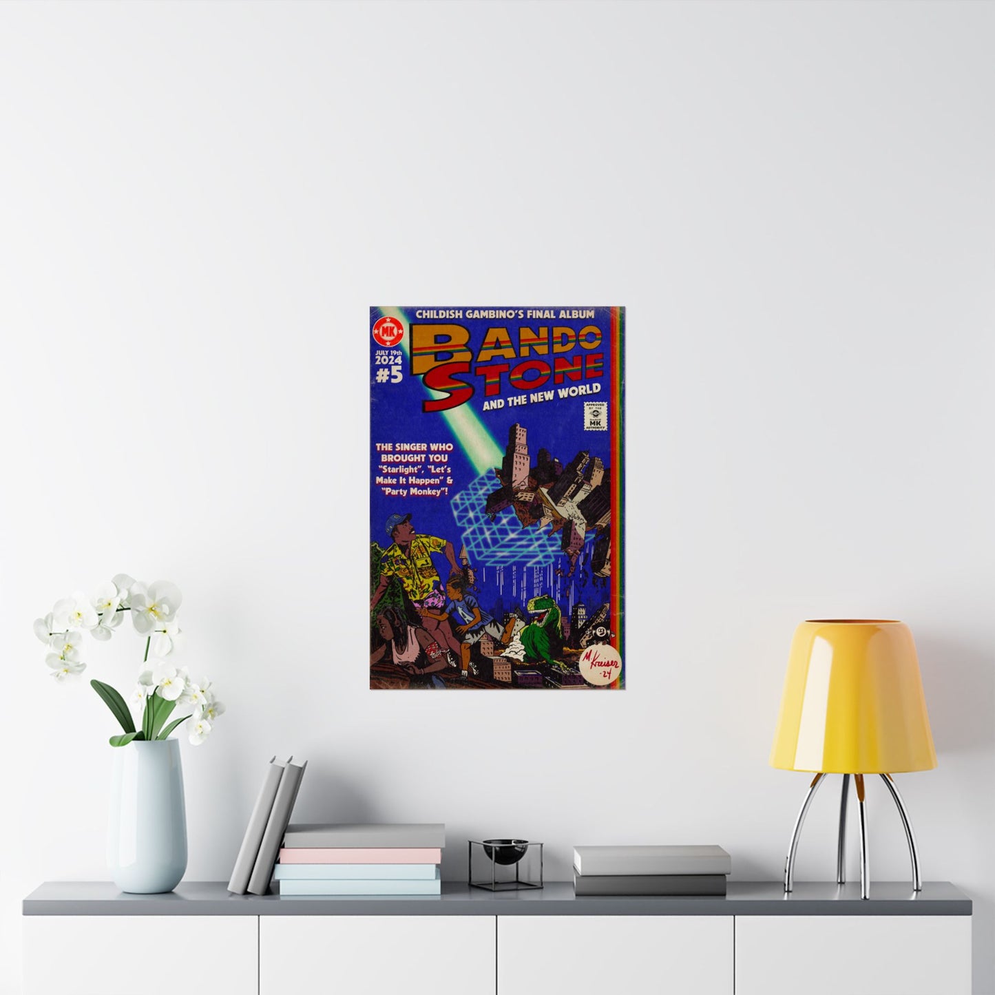 Childish Gambino - Bando Stone  - Matte Vertical Posters