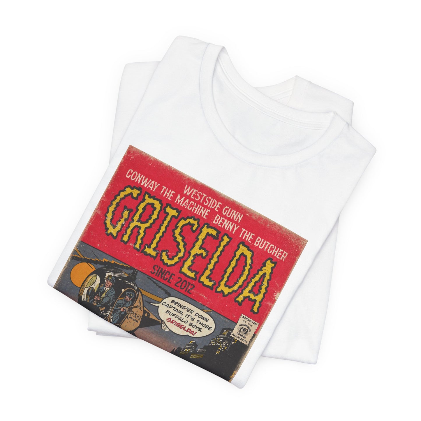 Griselda - Comic Book Art - Unisex Jersey Short Sleeve Tee