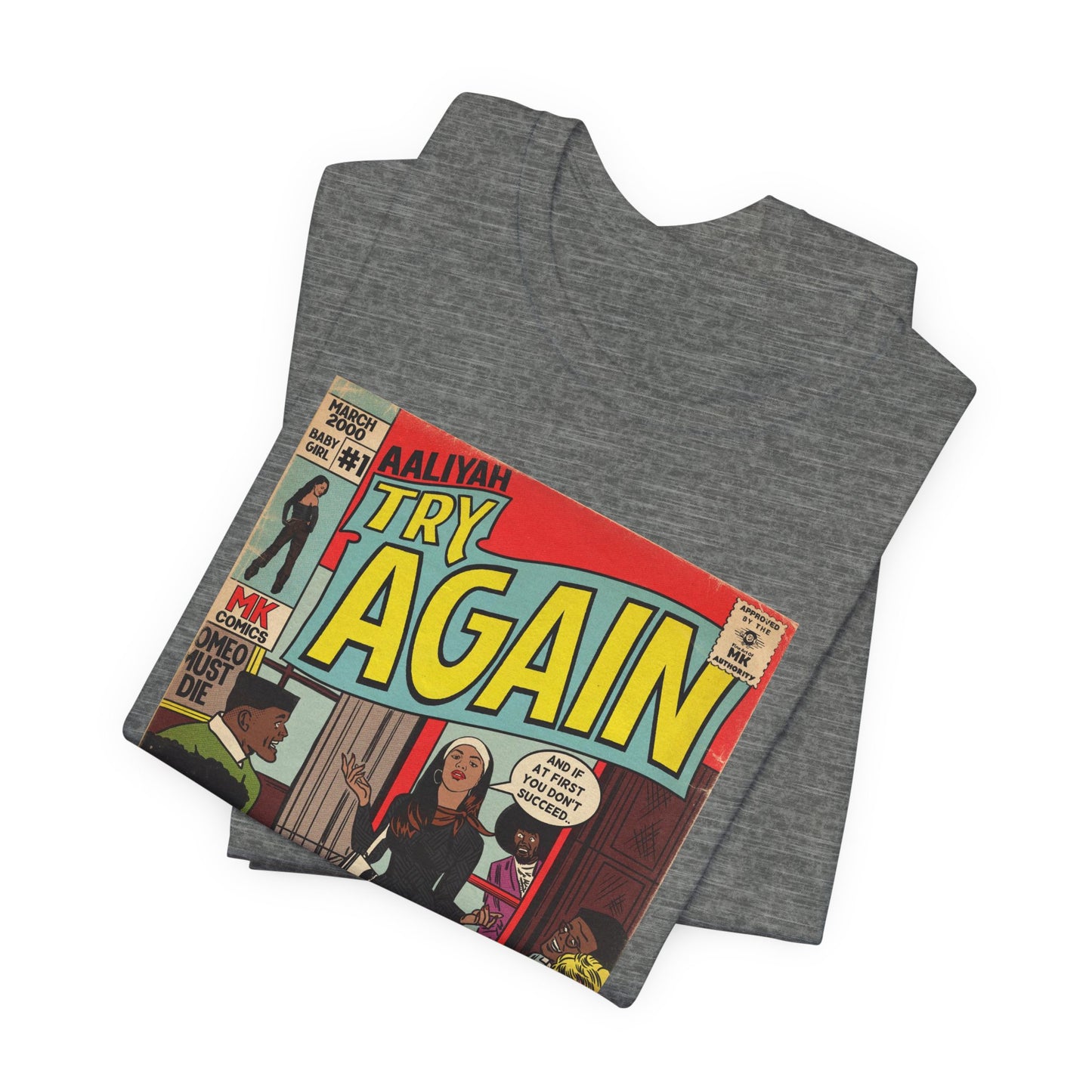 Aaliyah - Try Again - Unisex Jersey Short Sleeve Tee