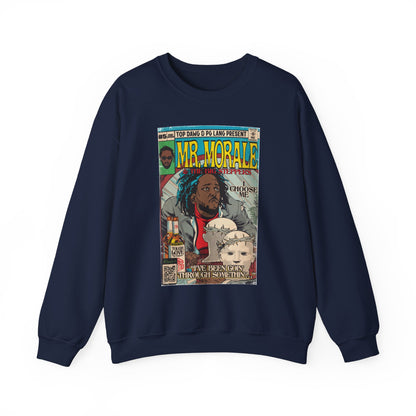 Kendrick Lamar- Mr. Morale & The Big Steppers - Unisex Heavy Blend™ Crewneck Sweatshirt