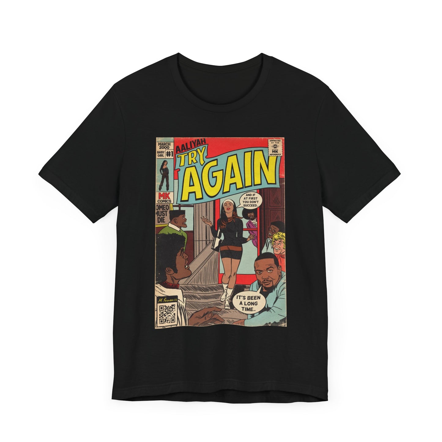 Aaliyah - Try Again - Unisex Jersey Short Sleeve Tee