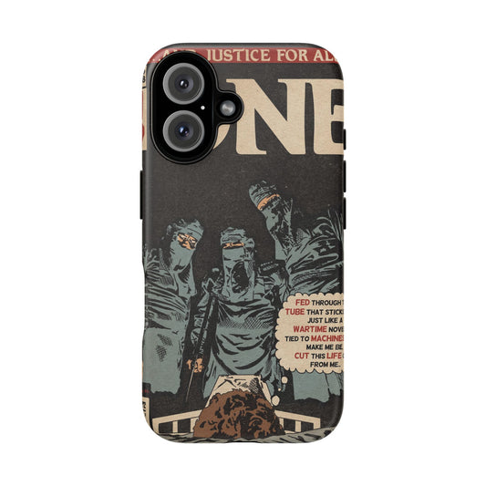 Metallica- One - Johnny Got His Gun Comic Book Art - Tough Phone Cases