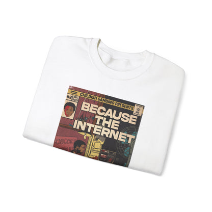 Childish Gambino- Because The Internet - Unisex Heavy Blend™ Crewneck Sweatshirt