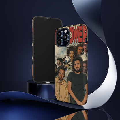 Kendrick Lamar and J. Cole - Hiiipower - Tough Phone Cases