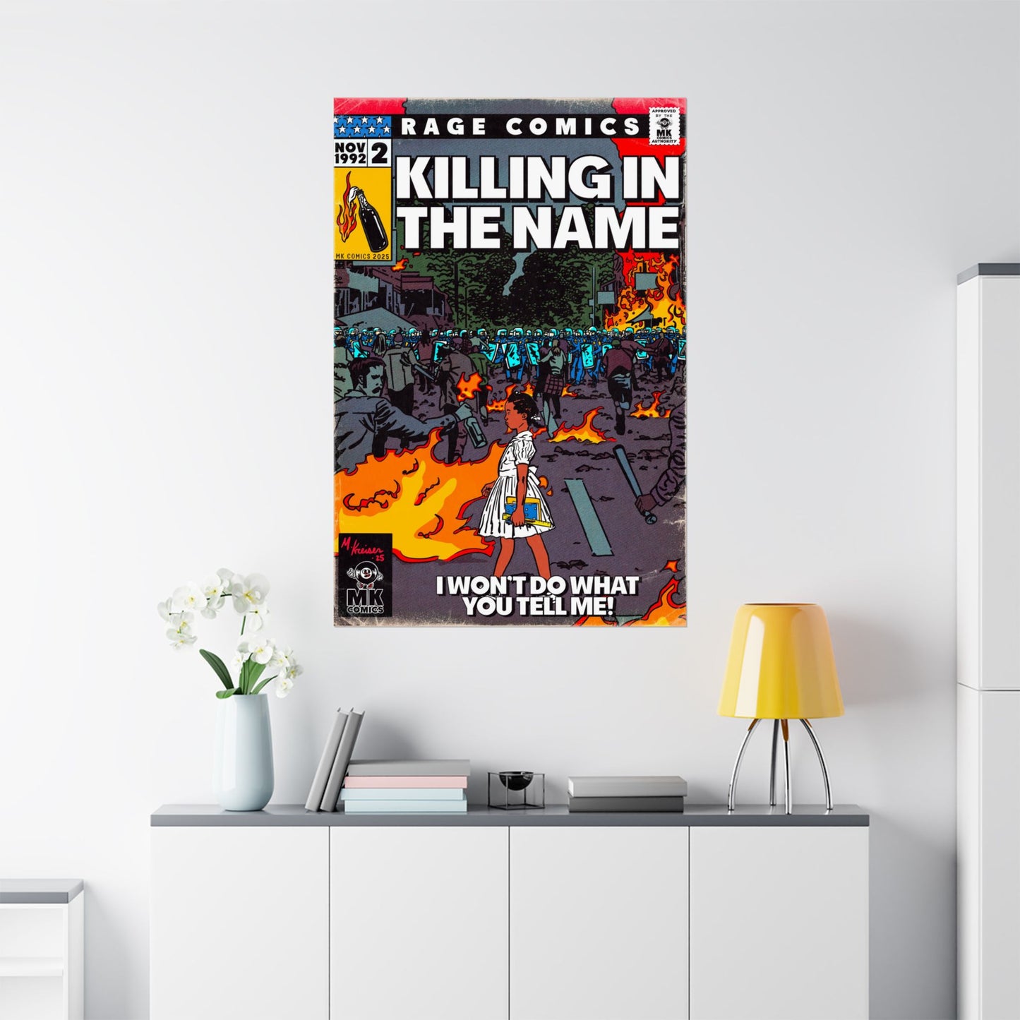 Rage - Killing In the Name - Matte Vertical Posters