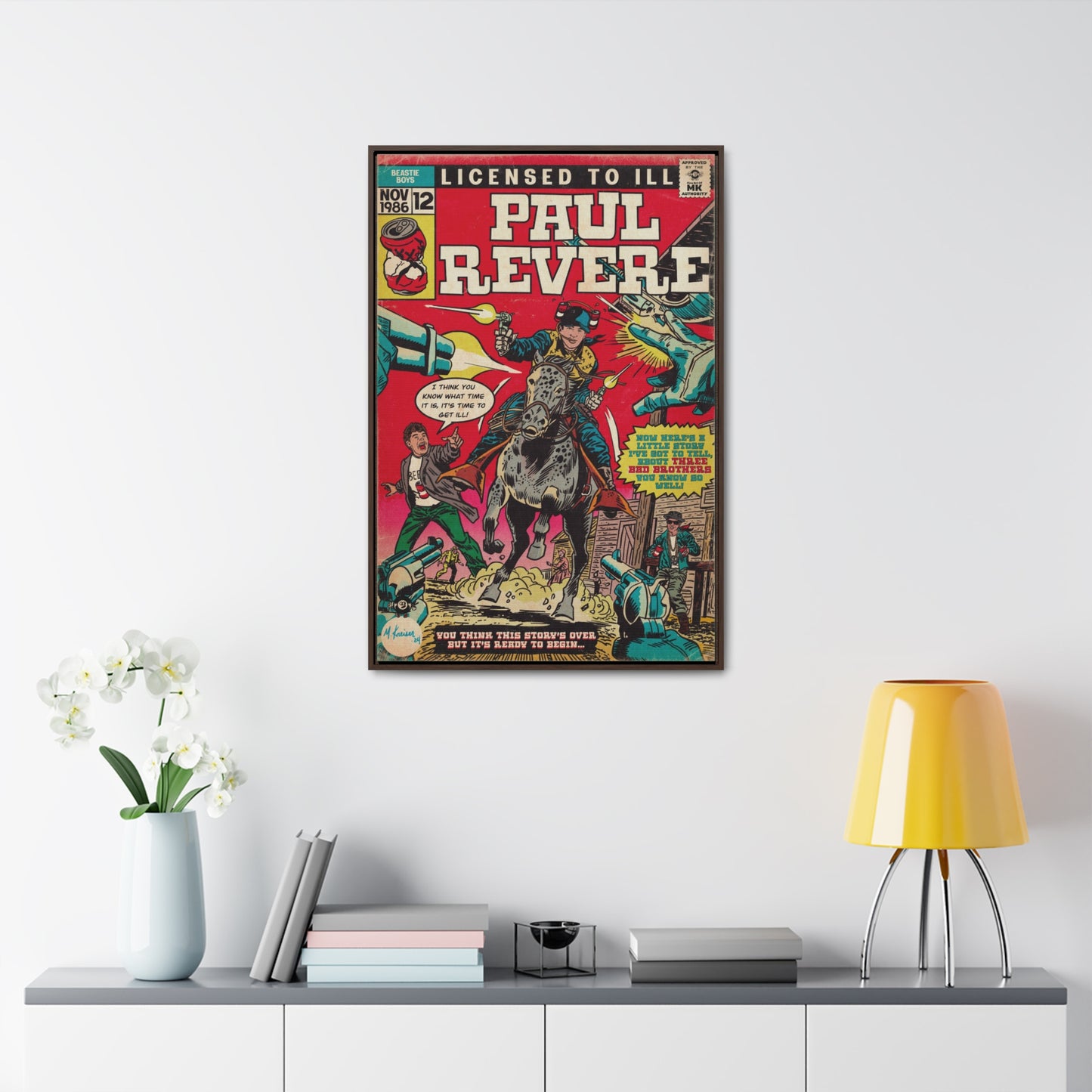 Beastie Boys - Paul Revere - Gallery Canvas Wraps, Vertical Frame