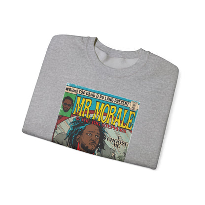 Kendrick Lamar- Mr. Morale & The Big Steppers - Unisex Heavy Blend™ Crewneck Sweatshirt