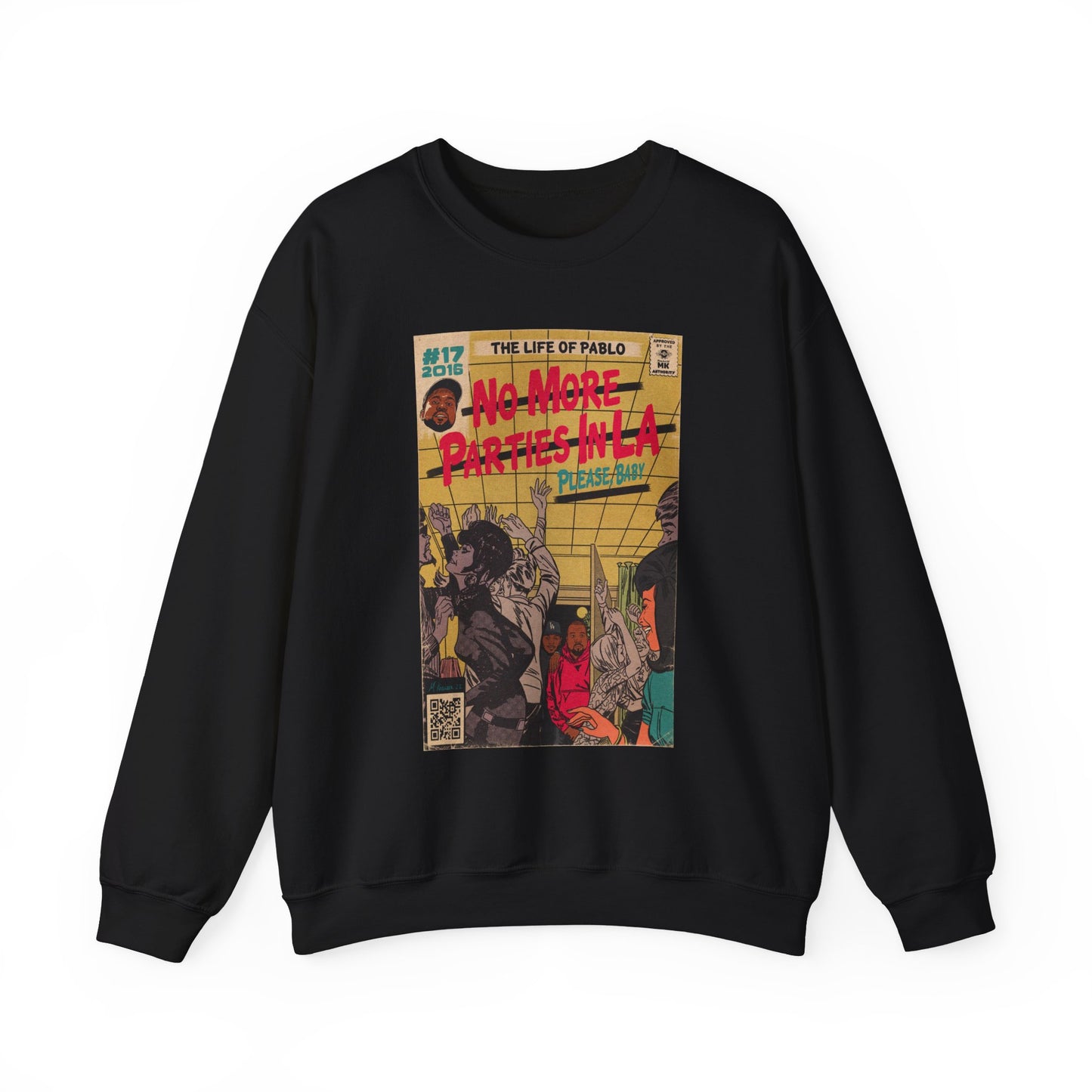 Kanye West & Kendrick Lamar - No More Parties in LA - Unisex Heavy Blend™ Crewneck Sweatshirt