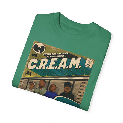 Wu-Tang Clan - C.R.E.A.M - Unisex Comfort Colors T-shirt