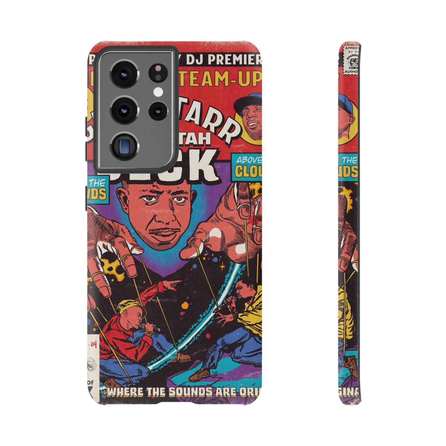 Gang Starr & Inspectah Deck - Above The Clouds - Tough Phone Cases