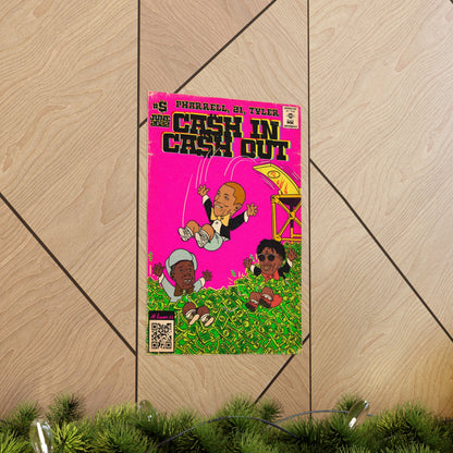 Pharrell, 21 Savage & Tyler - Cash In Cash Out - Vertical Matte Poster