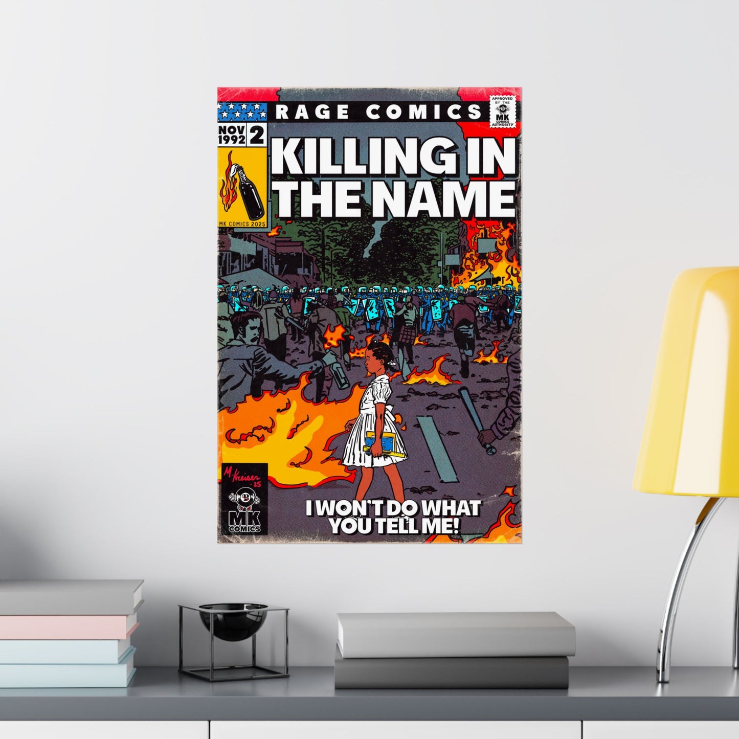 Rage - Killing In the Name - Matte Vertical Posters