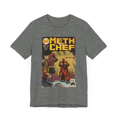 Meth vs. Chef - Wu-Tang - Unisex Jersey Short Sleeve Tee