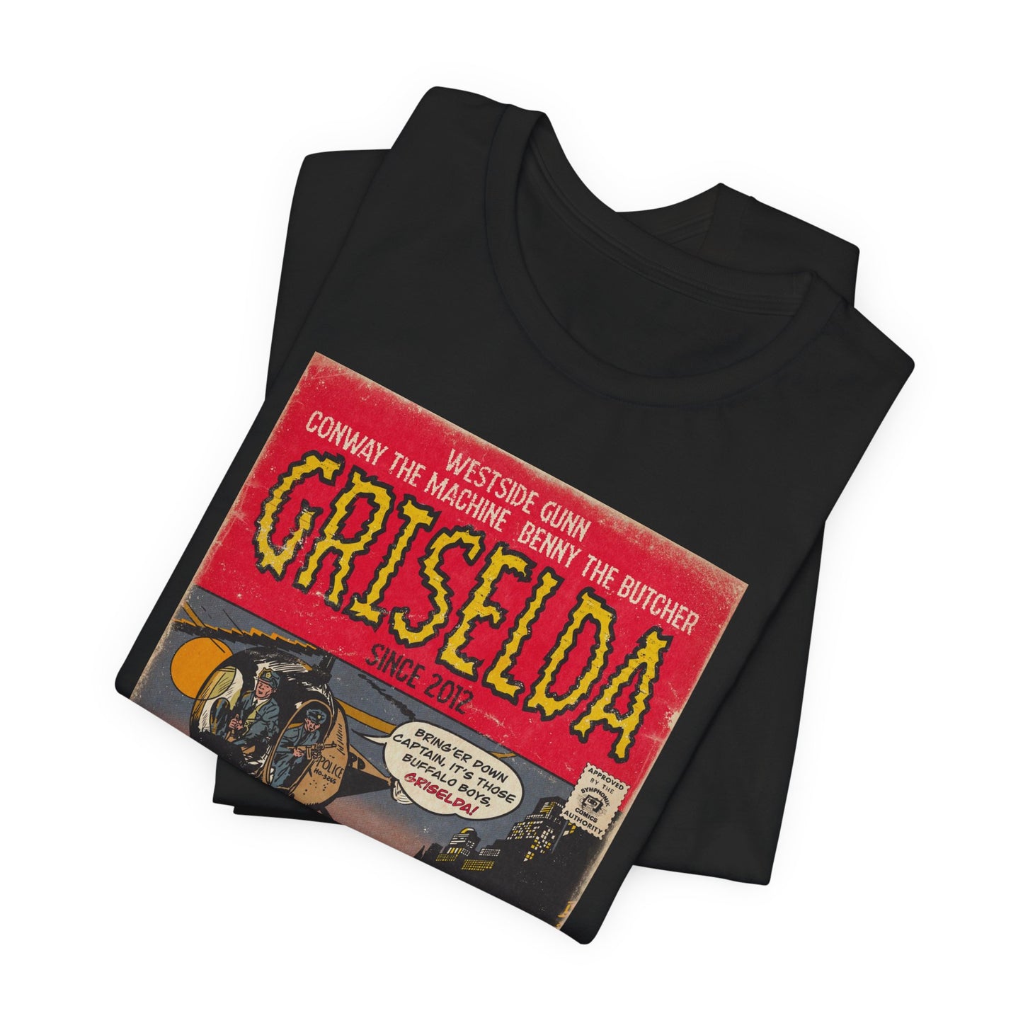 Griselda - Comic Book Art - Unisex Jersey Short Sleeve Tee