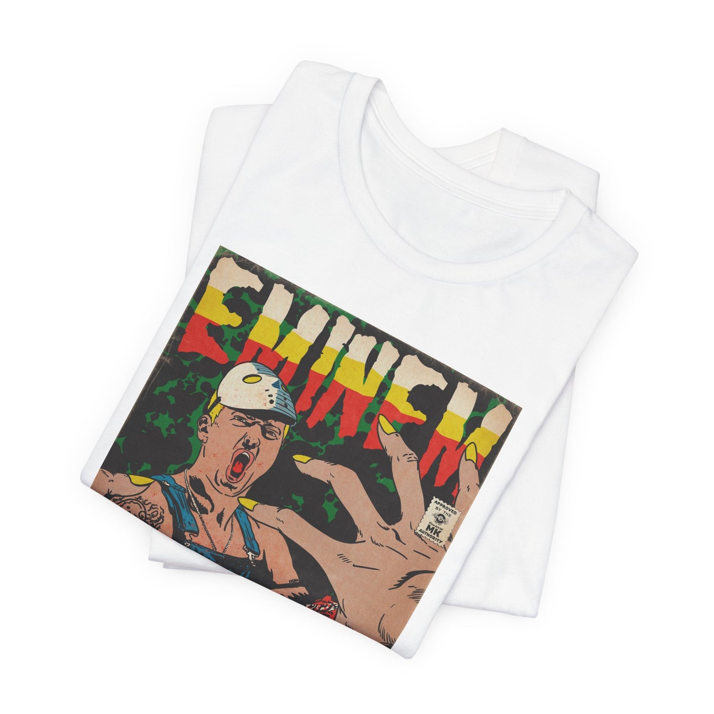 Eminem - Comic Book Art - Unisex Jersey Short Sleeve Tee