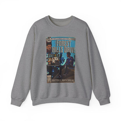 J Cole - 2014 Forest Hills Drive - Unisex Heavy Blend™ Crewneck Sweatshirt