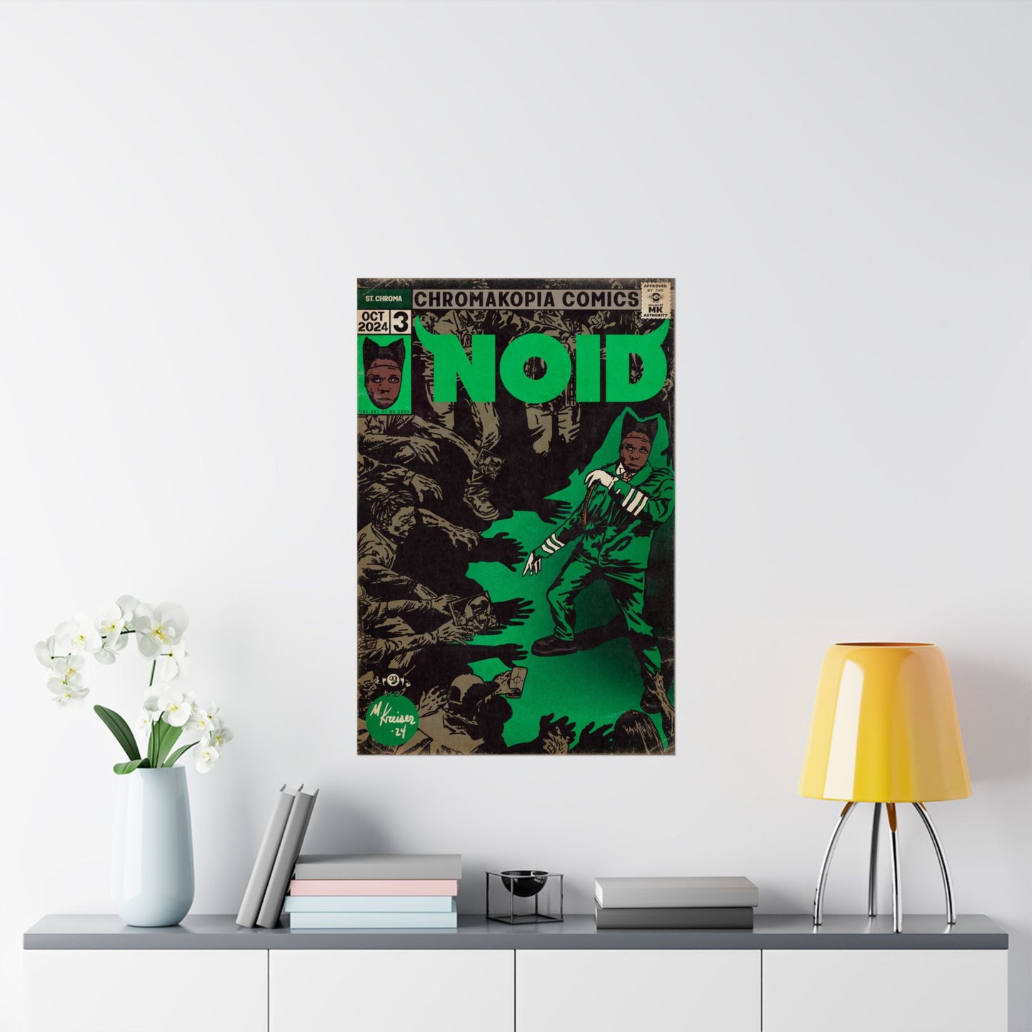 Tyler - Noid - Chroma - Matte Vertical Posters