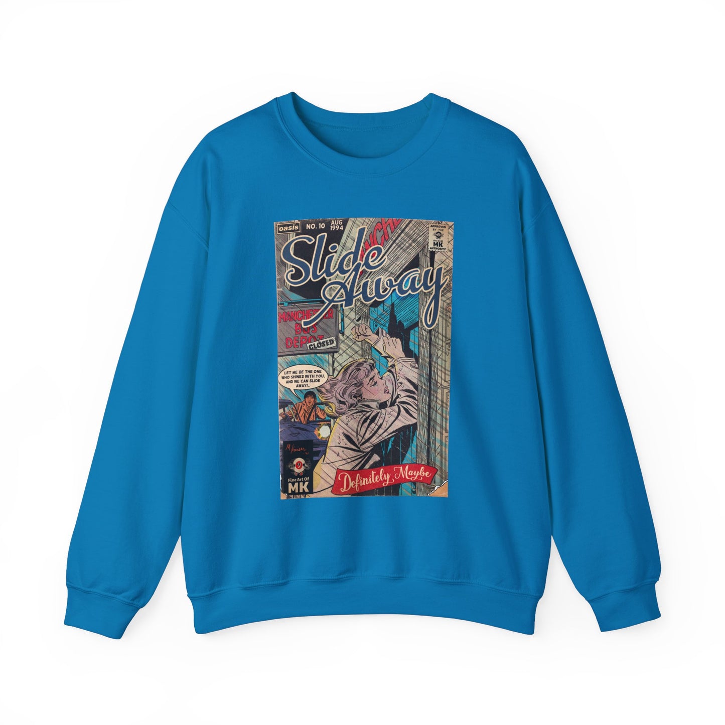 Oasis - Slide Away - Unisex Heavy Blend™ Crewneck Sweatshirt