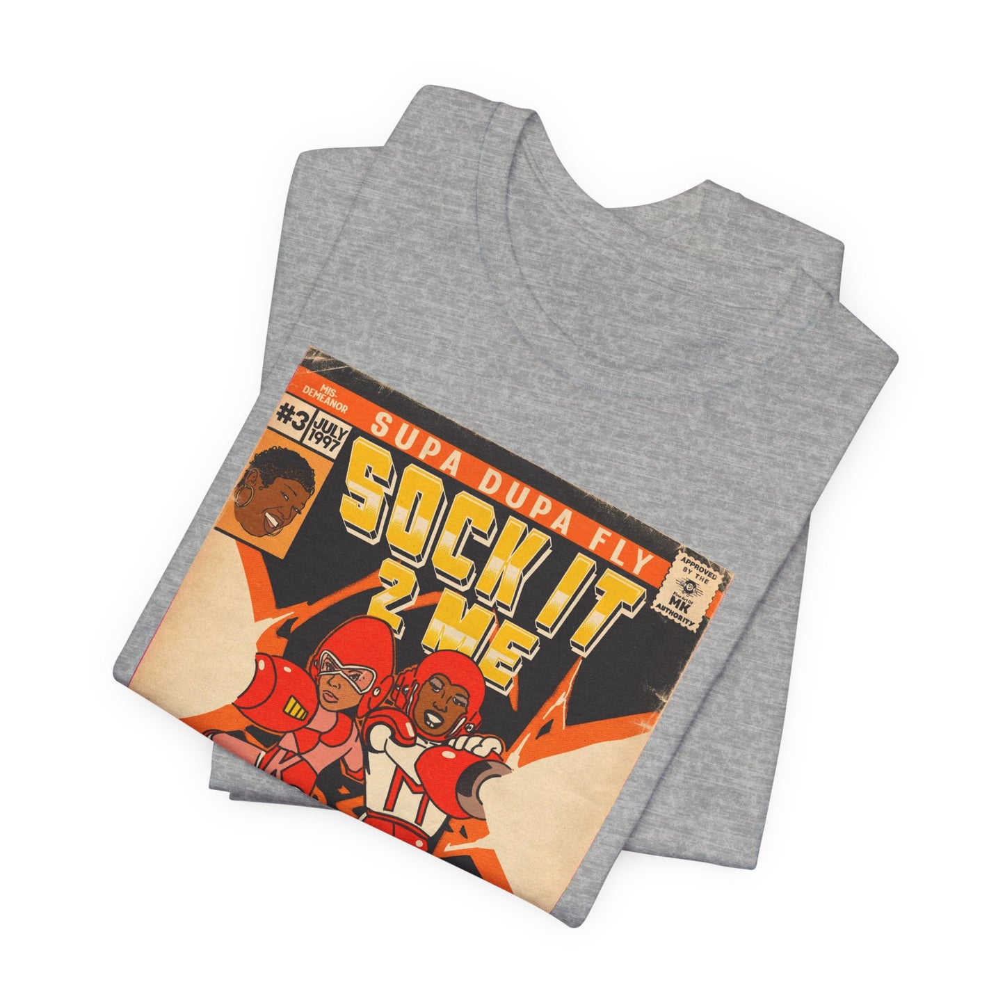 Missy Elliot, Da Brat, & Lil Kim - Sock It To Me - Unisex Jersey Short Sleeve Tee