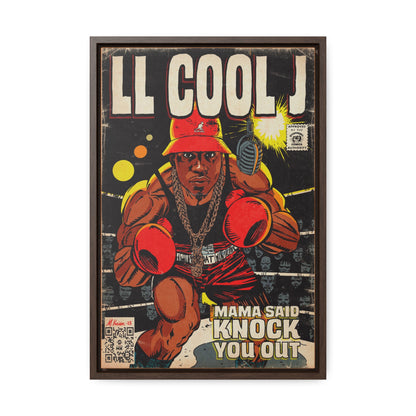 LL Cool J - Mama Said Knock You Out - Gallery Canvas Wraps, Vertical Frame