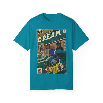 Wu-Tang Clan - C.R.E.A.M - Unisex Comfort Colors T-shirt