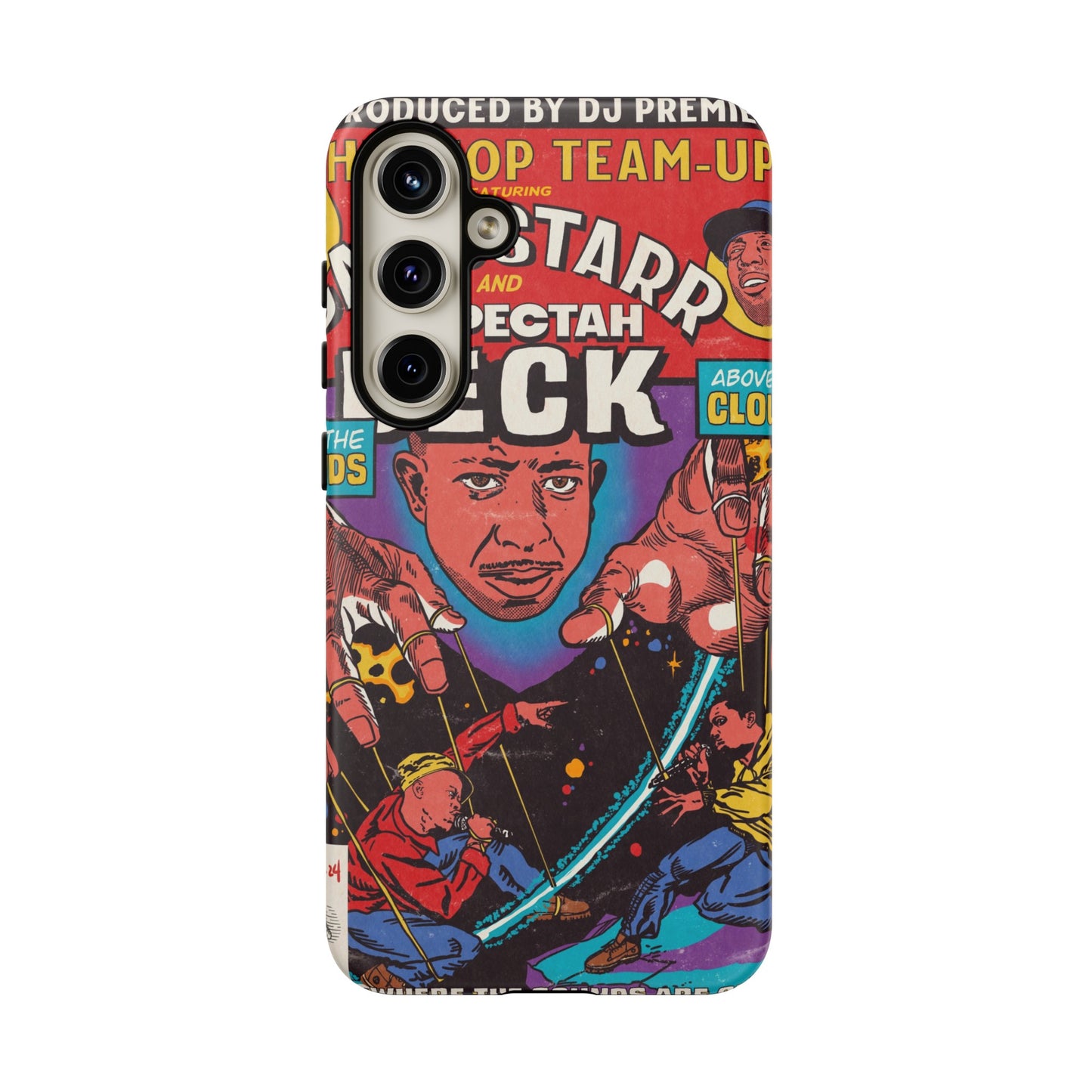 Gang Starr & Inspectah Deck - Above The Clouds - Tough Phone Cases