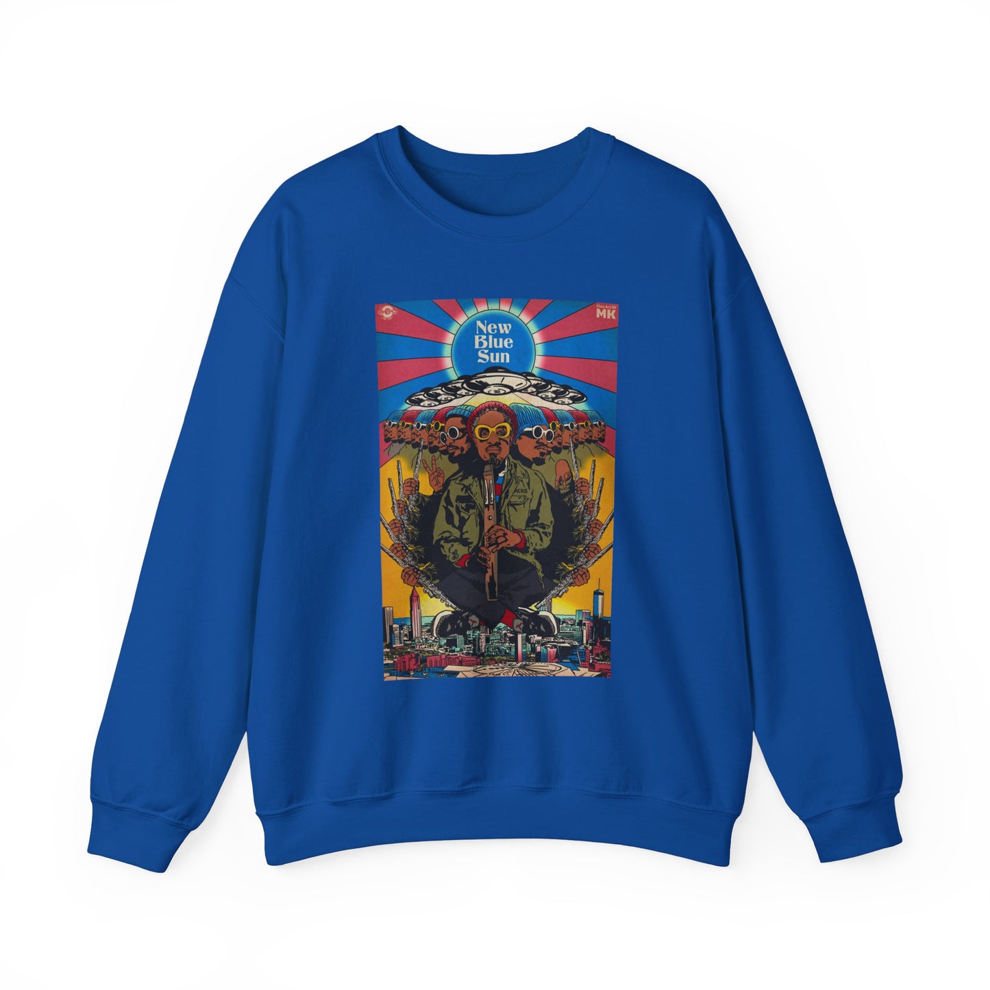 Andre 3000 - New Blue Sun -  Unisex Heavy Blend™ Crewneck Sweatshirt