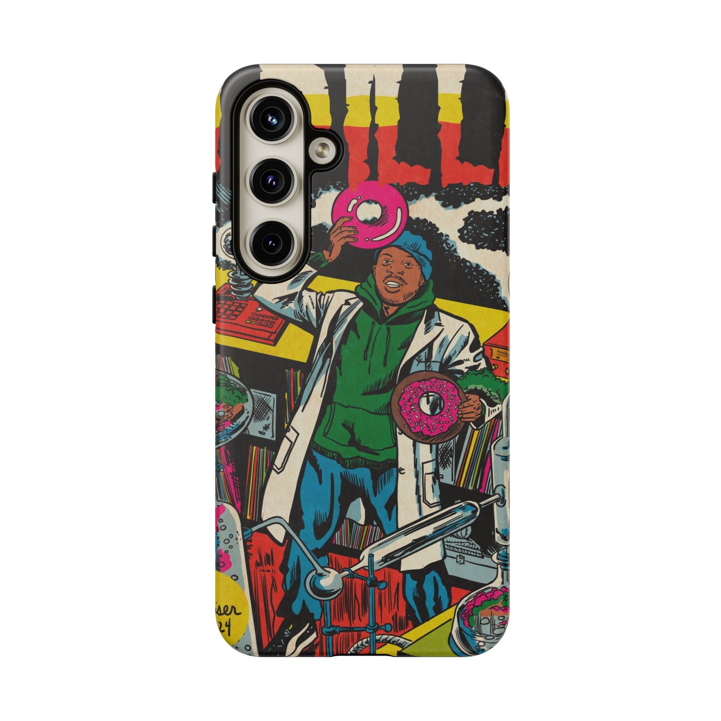 J Dilla - Comic Book Art - Tough Phone Cases