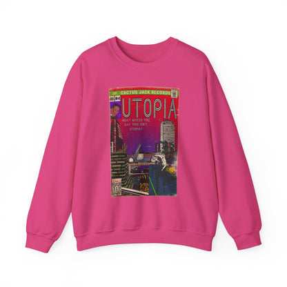 Travis Scott - Utopia - Unisex Heavy Blend™ Crewneck Sweatshirt