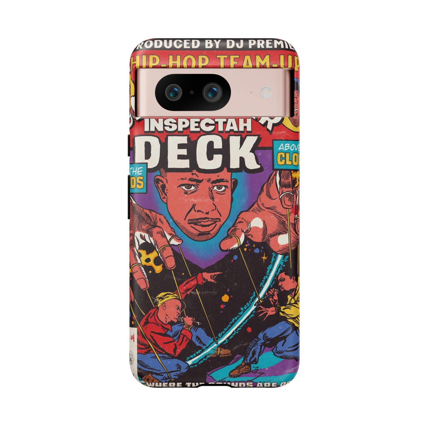 Gang Starr & Inspectah Deck - Above The Clouds - Tough Phone Cases