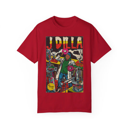 J Dilla - Comic Book Art - Unisex Comfort Colors T-shirt